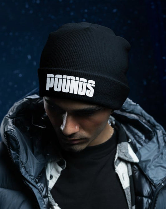 'POUNDS' LOGO BEANIE